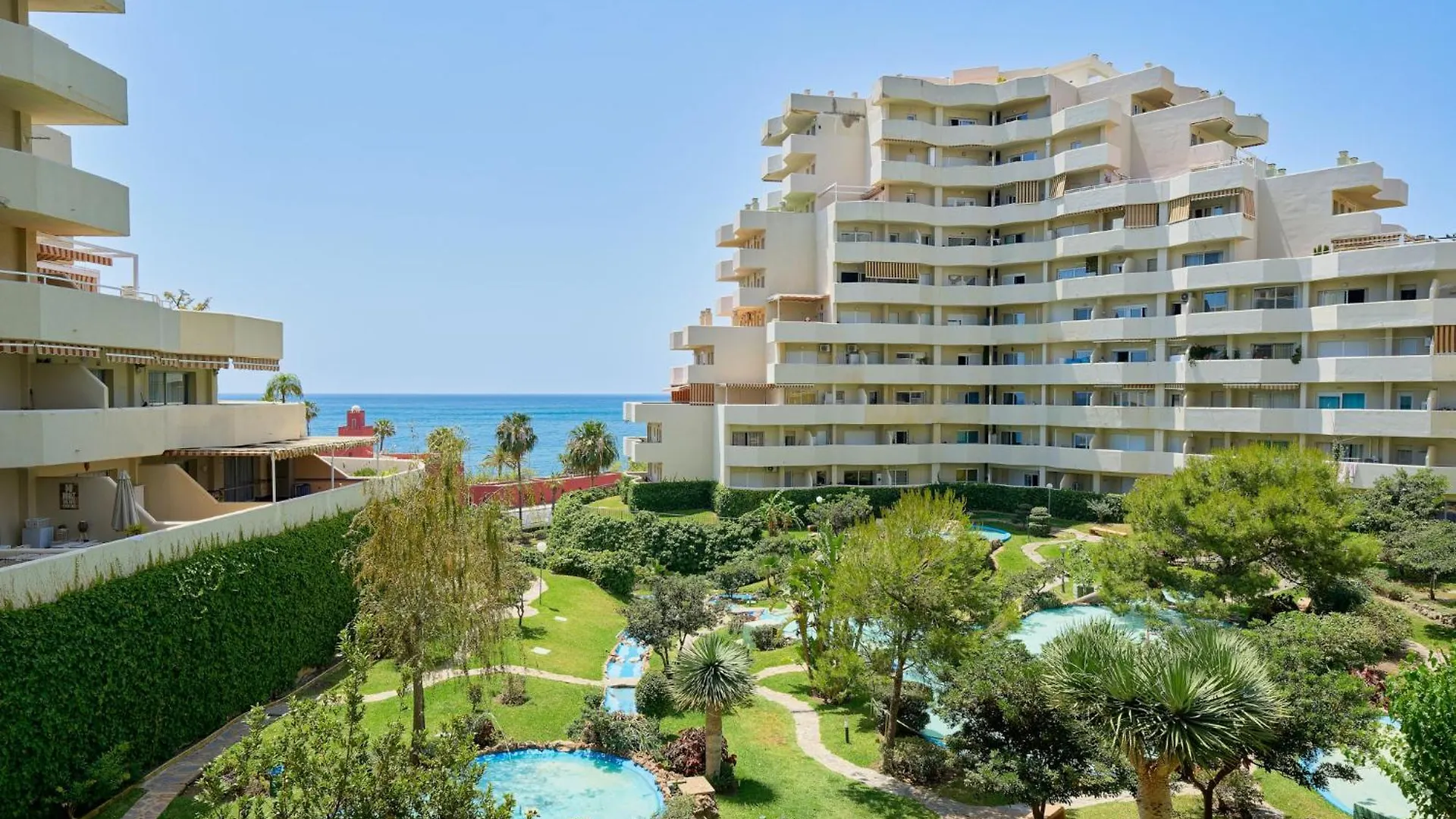 Apartament Benalbeach Playa - Parque Acuatico,, Varias Piscinas Arroyo De La Miel Hiszpania